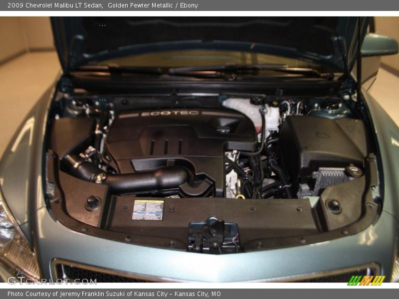 Golden Pewter Metallic / Ebony 2009 Chevrolet Malibu LT Sedan