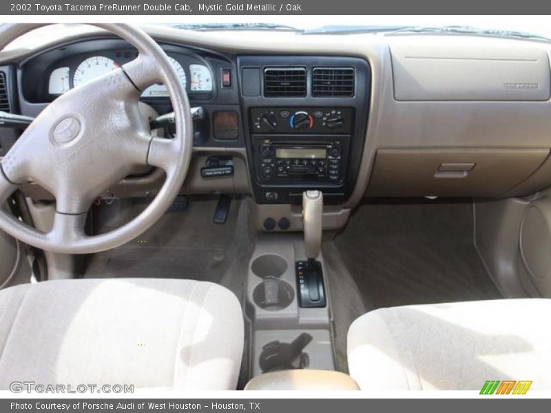 Mystic Gold Metallic / Oak 2002 Toyota Tacoma PreRunner Double Cab