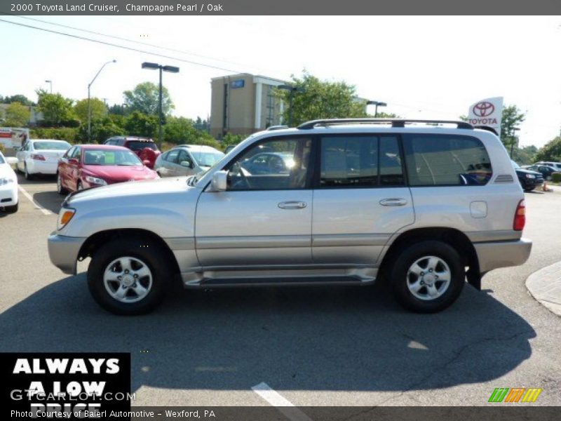 Champagne Pearl / Oak 2000 Toyota Land Cruiser