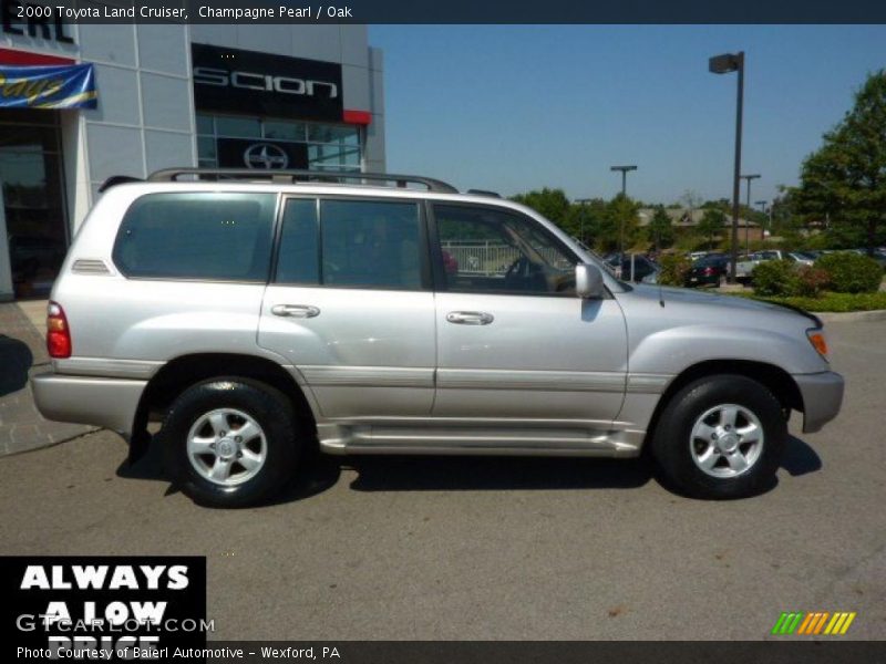 Champagne Pearl / Oak 2000 Toyota Land Cruiser