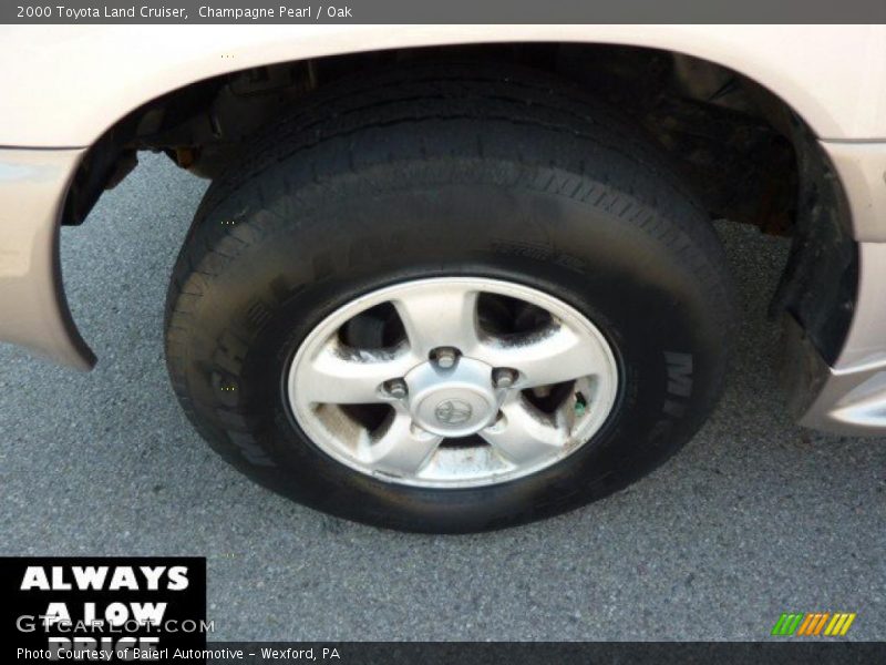 Champagne Pearl / Oak 2000 Toyota Land Cruiser