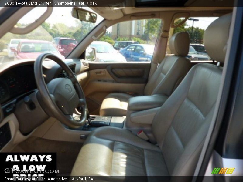 Champagne Pearl / Oak 2000 Toyota Land Cruiser