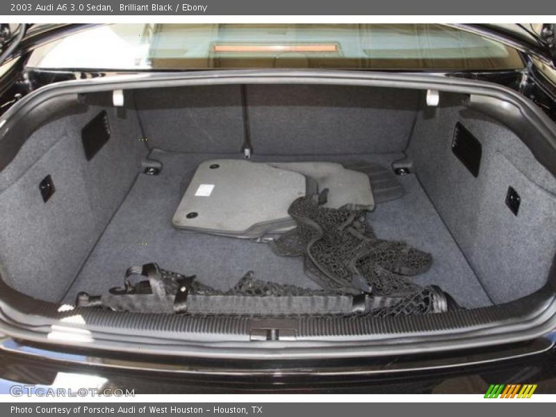 Brilliant Black / Ebony 2003 Audi A6 3.0 Sedan