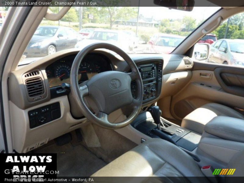 Champagne Pearl / Oak 2000 Toyota Land Cruiser