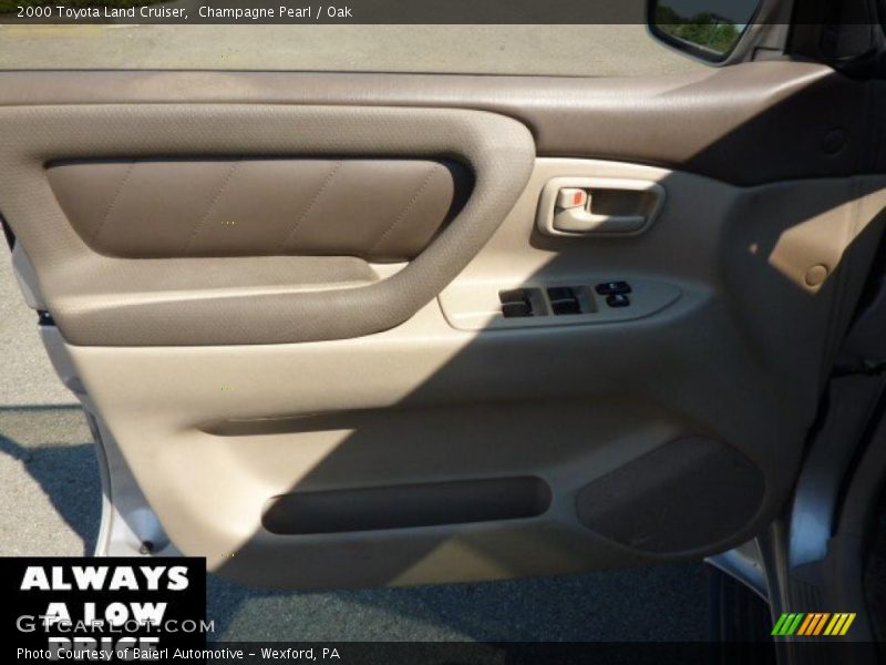 Champagne Pearl / Oak 2000 Toyota Land Cruiser