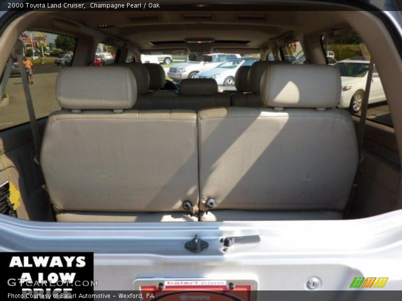 Champagne Pearl / Oak 2000 Toyota Land Cruiser