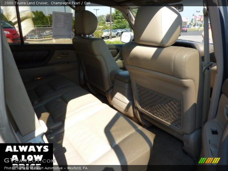 Champagne Pearl / Oak 2000 Toyota Land Cruiser