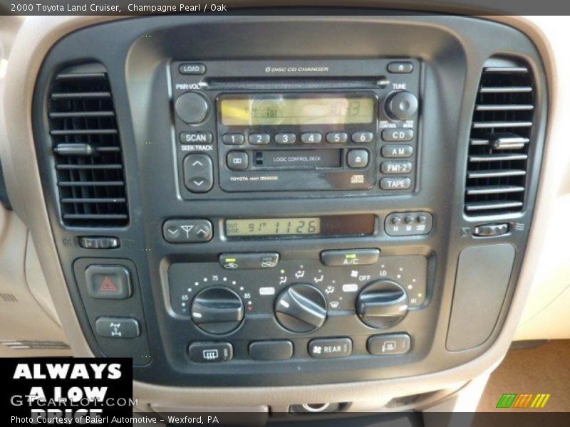 Champagne Pearl / Oak 2000 Toyota Land Cruiser