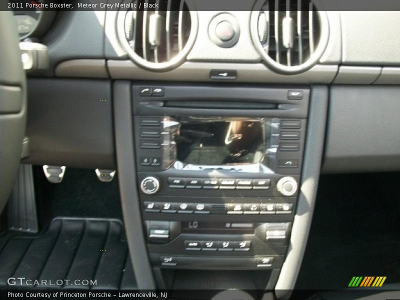 Meteor Grey Metallic / Black 2011 Porsche Boxster