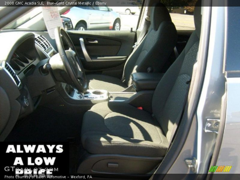 Blue-Gold Crystal Metallic / Ebony 2008 GMC Acadia SLE