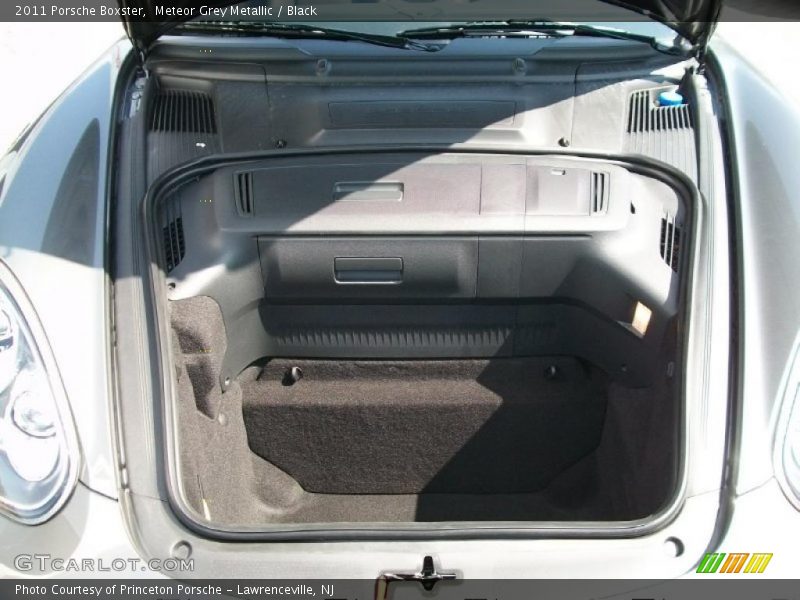 Meteor Grey Metallic / Black 2011 Porsche Boxster