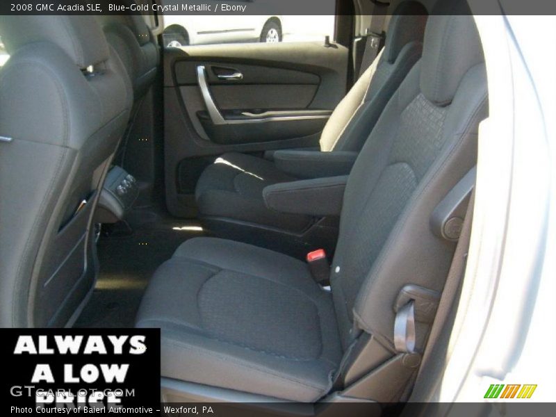 Blue-Gold Crystal Metallic / Ebony 2008 GMC Acadia SLE