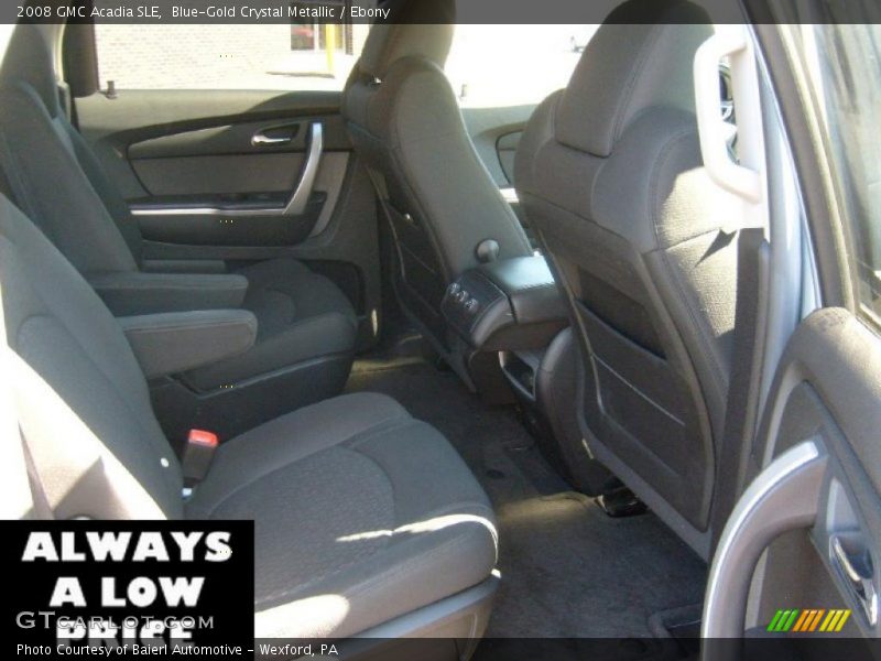 Blue-Gold Crystal Metallic / Ebony 2008 GMC Acadia SLE