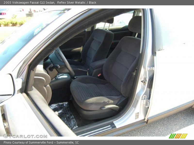 Reflex Silver Metallic / Black 2003 Volkswagen Passat GLS Sedan