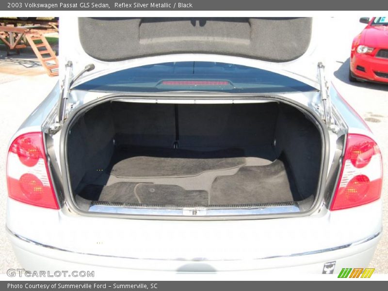 Reflex Silver Metallic / Black 2003 Volkswagen Passat GLS Sedan
