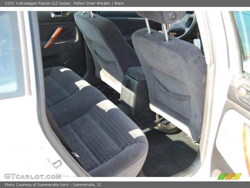 Reflex Silver Metallic / Black 2003 Volkswagen Passat GLS Sedan