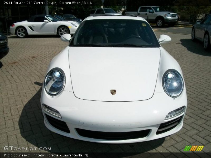 Carrara White / Black 2011 Porsche 911 Carrera Coupe