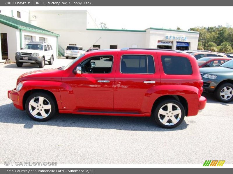 Victory Red / Ebony Black 2008 Chevrolet HHR LT
