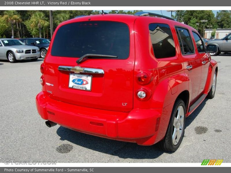 Victory Red / Ebony Black 2008 Chevrolet HHR LT