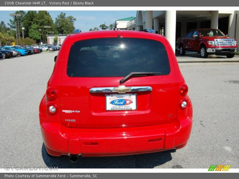 Victory Red / Ebony Black 2008 Chevrolet HHR LT