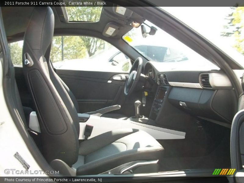 Carrara White / Black 2011 Porsche 911 Carrera Coupe
