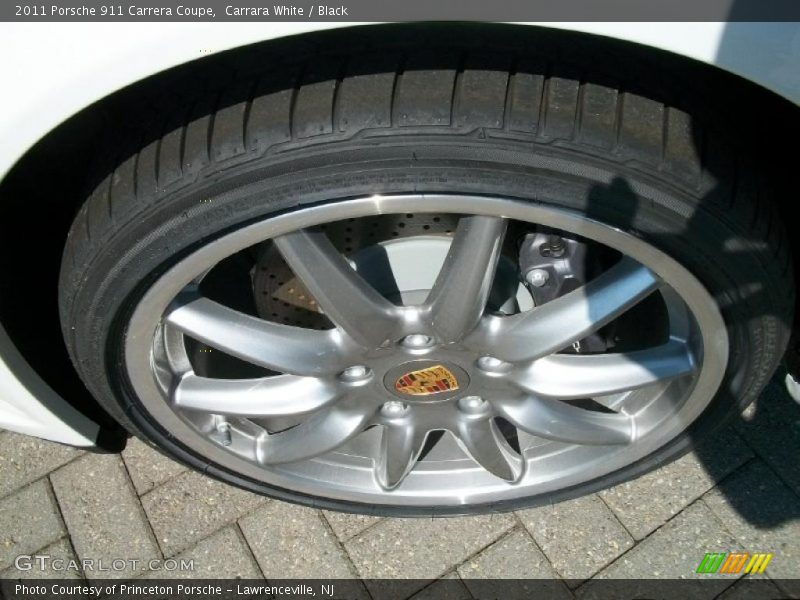 Carrara White / Black 2011 Porsche 911 Carrera Coupe