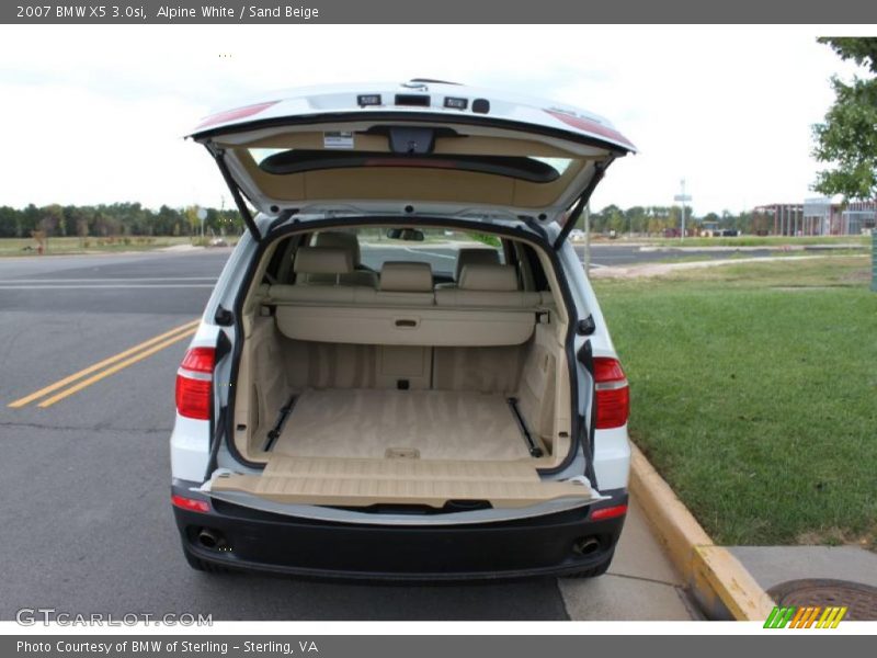 Alpine White / Sand Beige 2007 BMW X5 3.0si