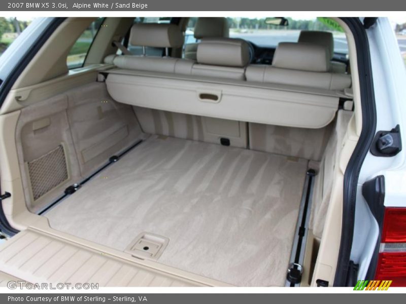Alpine White / Sand Beige 2007 BMW X5 3.0si