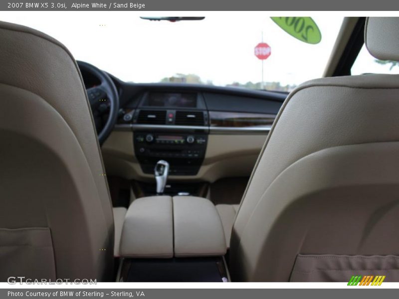 Alpine White / Sand Beige 2007 BMW X5 3.0si