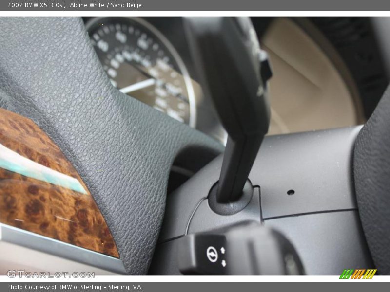 Alpine White / Sand Beige 2007 BMW X5 3.0si
