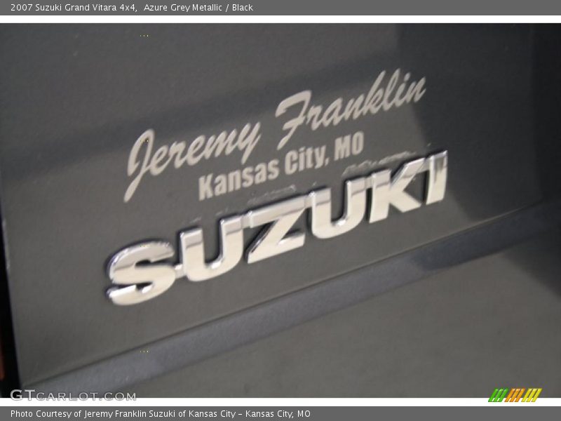 Azure Grey Metallic / Black 2007 Suzuki Grand Vitara 4x4