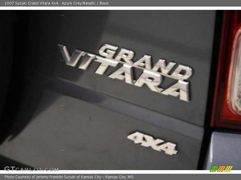 Azure Grey Metallic / Black 2007 Suzuki Grand Vitara 4x4