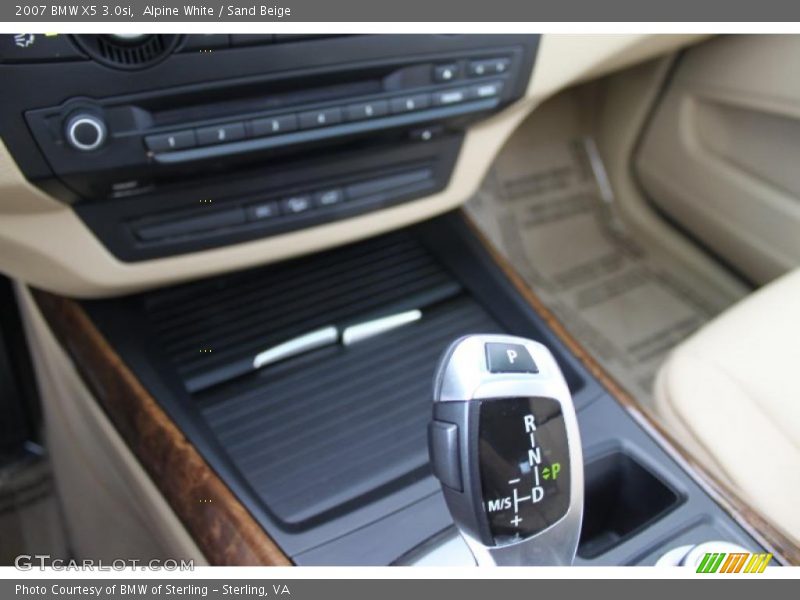 Alpine White / Sand Beige 2007 BMW X5 3.0si