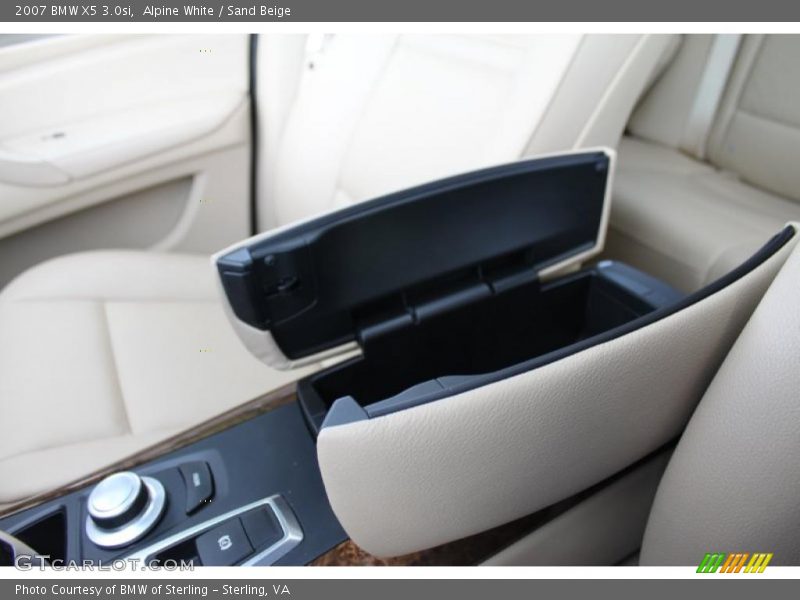 Alpine White / Sand Beige 2007 BMW X5 3.0si