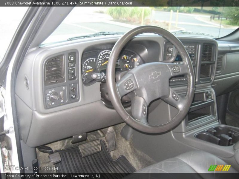 Summit White / Dark Charcoal 2003 Chevrolet Avalanche 1500 Z71 4x4