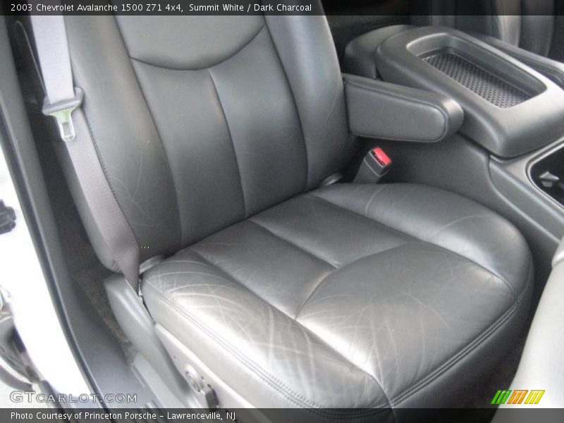 Summit White / Dark Charcoal 2003 Chevrolet Avalanche 1500 Z71 4x4