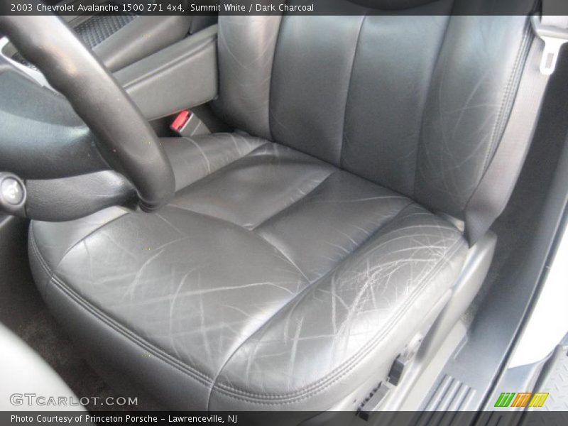 Summit White / Dark Charcoal 2003 Chevrolet Avalanche 1500 Z71 4x4