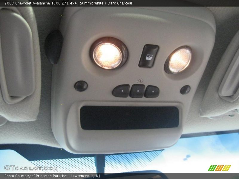 Summit White / Dark Charcoal 2003 Chevrolet Avalanche 1500 Z71 4x4