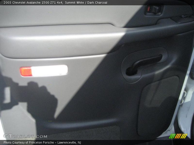 Summit White / Dark Charcoal 2003 Chevrolet Avalanche 1500 Z71 4x4