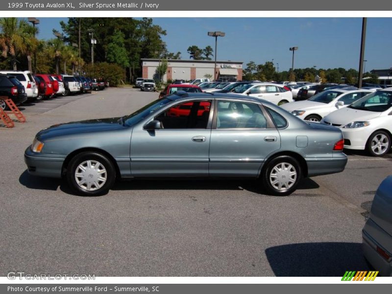 Silver Spruce Metallic / Ivory 1999 Toyota Avalon XL