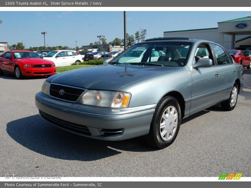 Silver Spruce Metallic / Ivory 1999 Toyota Avalon XL