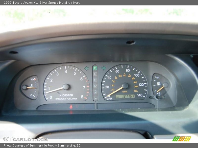 Silver Spruce Metallic / Ivory 1999 Toyota Avalon XL