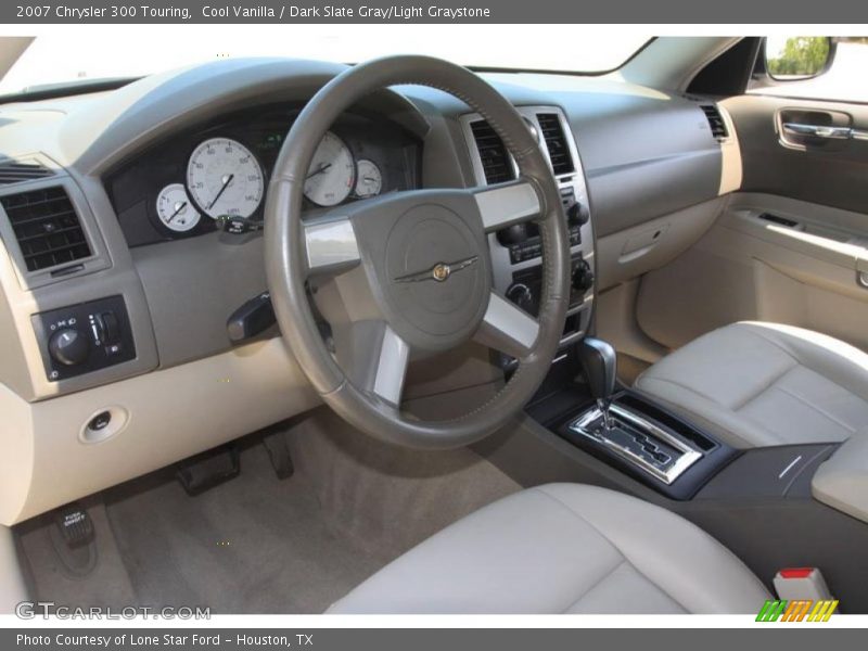 Cool Vanilla / Dark Slate Gray/Light Graystone 2007 Chrysler 300 Touring