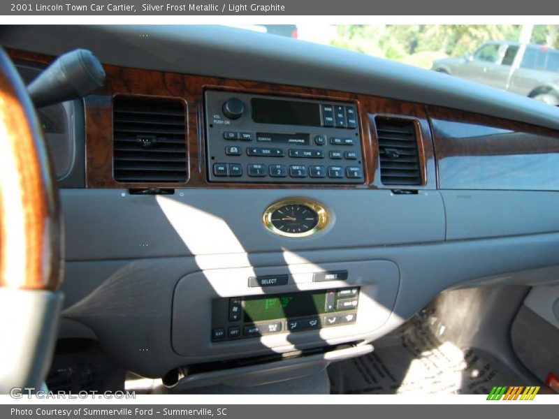 Silver Frost Metallic / Light Graphite 2001 Lincoln Town Car Cartier