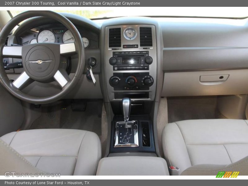 Cool Vanilla / Dark Slate Gray/Light Graystone 2007 Chrysler 300 Touring
