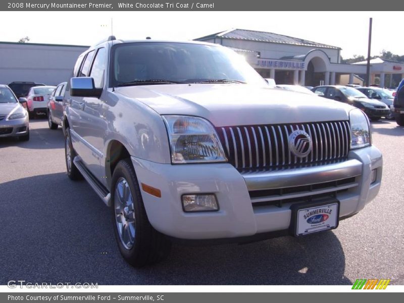 White Chocolate Tri Coat / Camel 2008 Mercury Mountaineer Premier