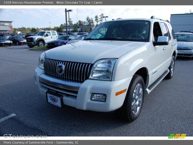 White Chocolate Tri Coat / Camel 2008 Mercury Mountaineer Premier
