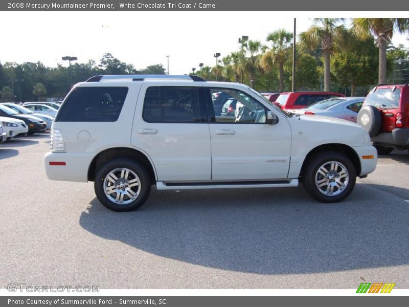 White Chocolate Tri Coat / Camel 2008 Mercury Mountaineer Premier