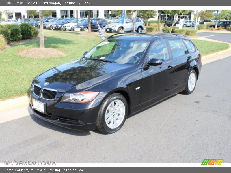 Jet Black / Black 2007 BMW 3 Series 328xi Wagon