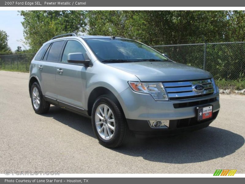 Pewter Metallic / Camel 2007 Ford Edge SEL